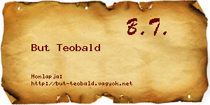 But Teobald névjegykártya